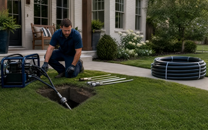Pipe bursting project — Nashville
